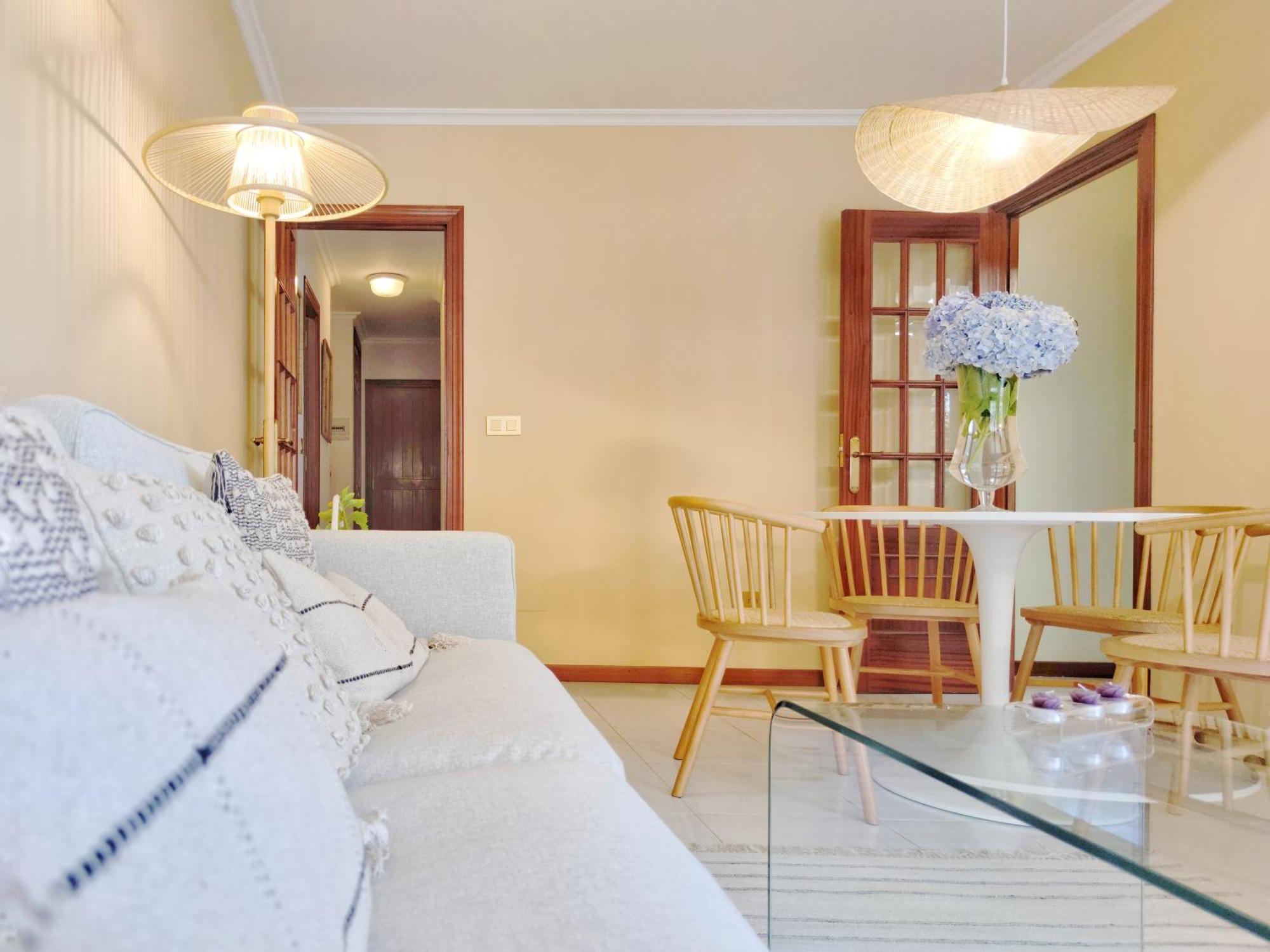 Desconectaengalicia Rosalia, 100M Playa Silgar Apartment Sanxenxo Luaran gambar